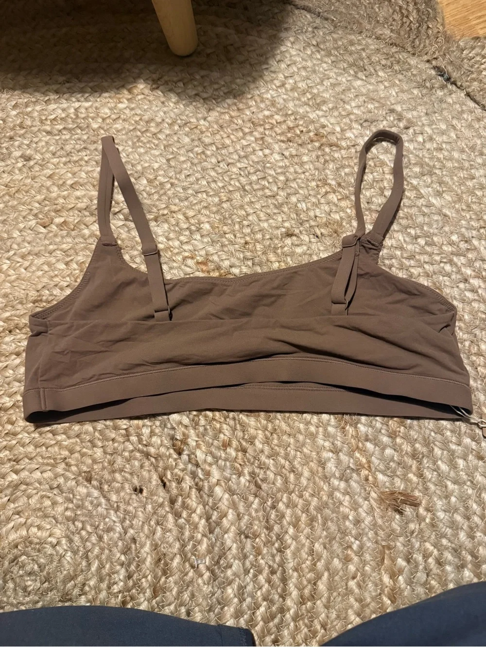SKIMS Seamless Stretch Bralette - Chocolate Brown